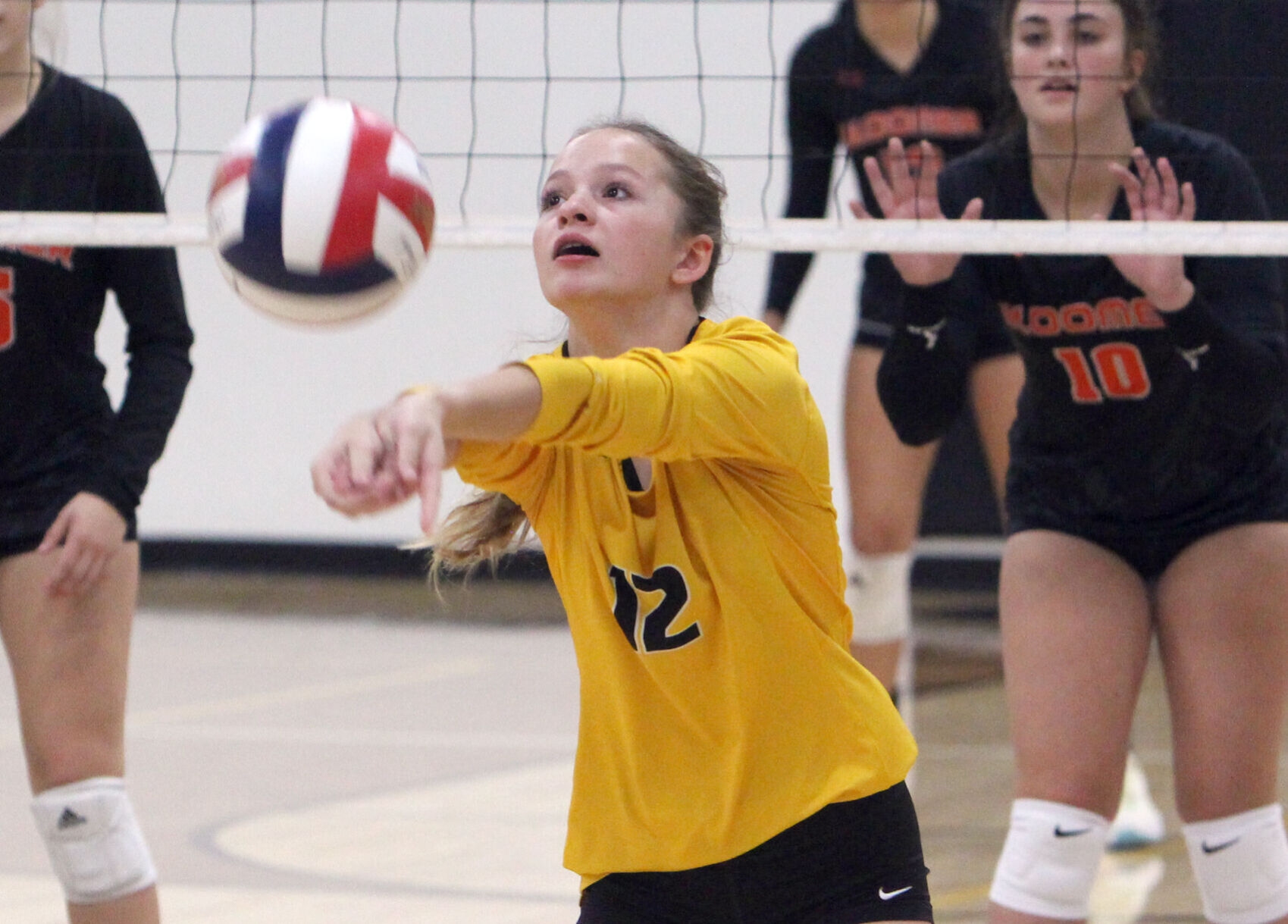 Bloomer at Cadott volleyball 9-13-22